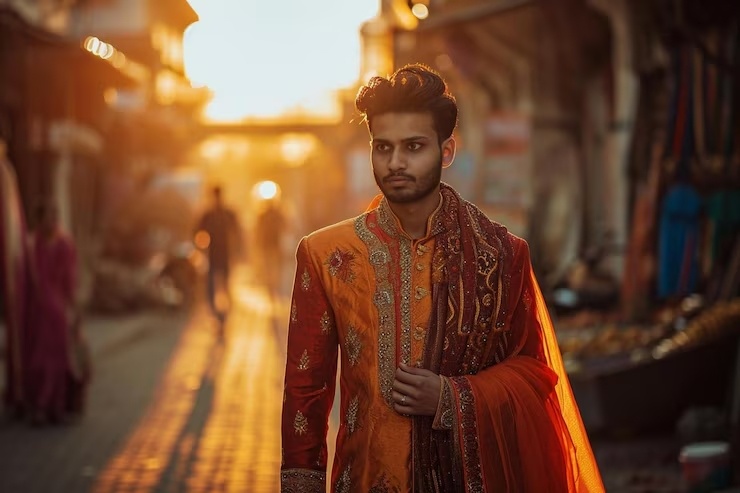 pakistani groom dresses in USA